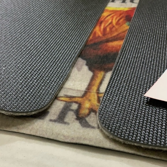 Farmhouse French Country Accent Mat Colorful Rooster Decor 17” X 28” Multicolor - Picture 7 of 10